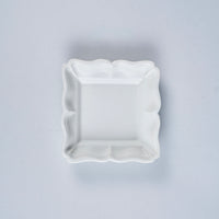 Usukiyaki, Small Dish Square, White