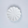 Usukiyaki, RINKA Twelve Petals Sauce Plate, White, D11.5cm x H2cm