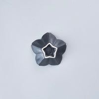 Usukiyaki, Ryouka Sakura Sauce Plate, Black, D9,5cm x H3cm