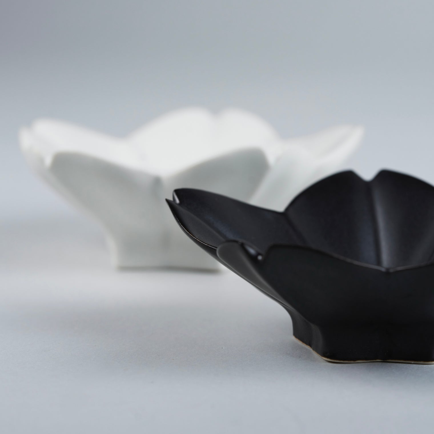 Usukiyaki, Ryouka Sakura Sauce Plate, White, D9,5cm x H3cm