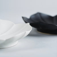 Usukiyaki,Ryouka Lotus Flower Plate S, White