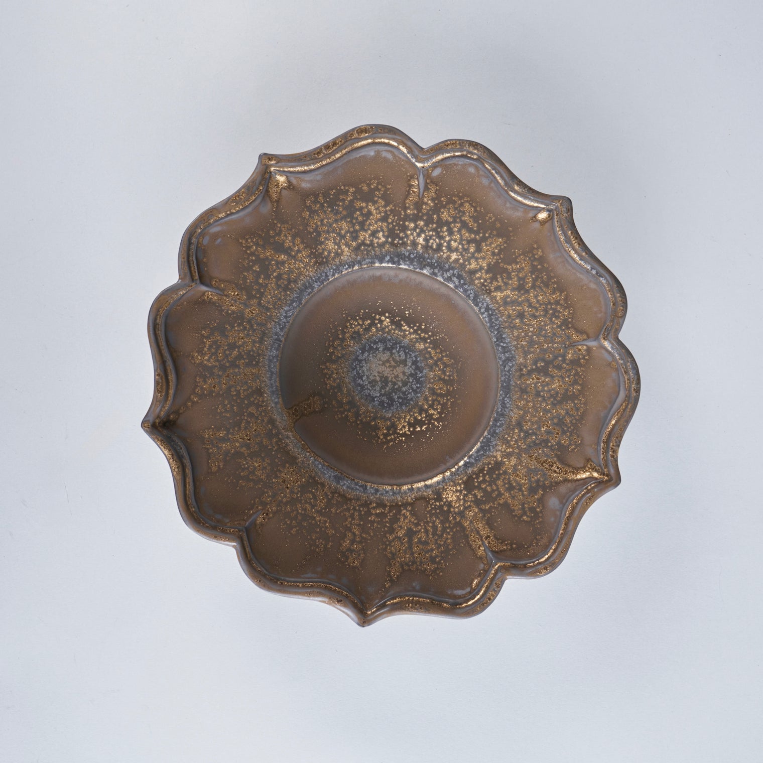 Usukiyaki, Ridge Flower Soup Rim dish