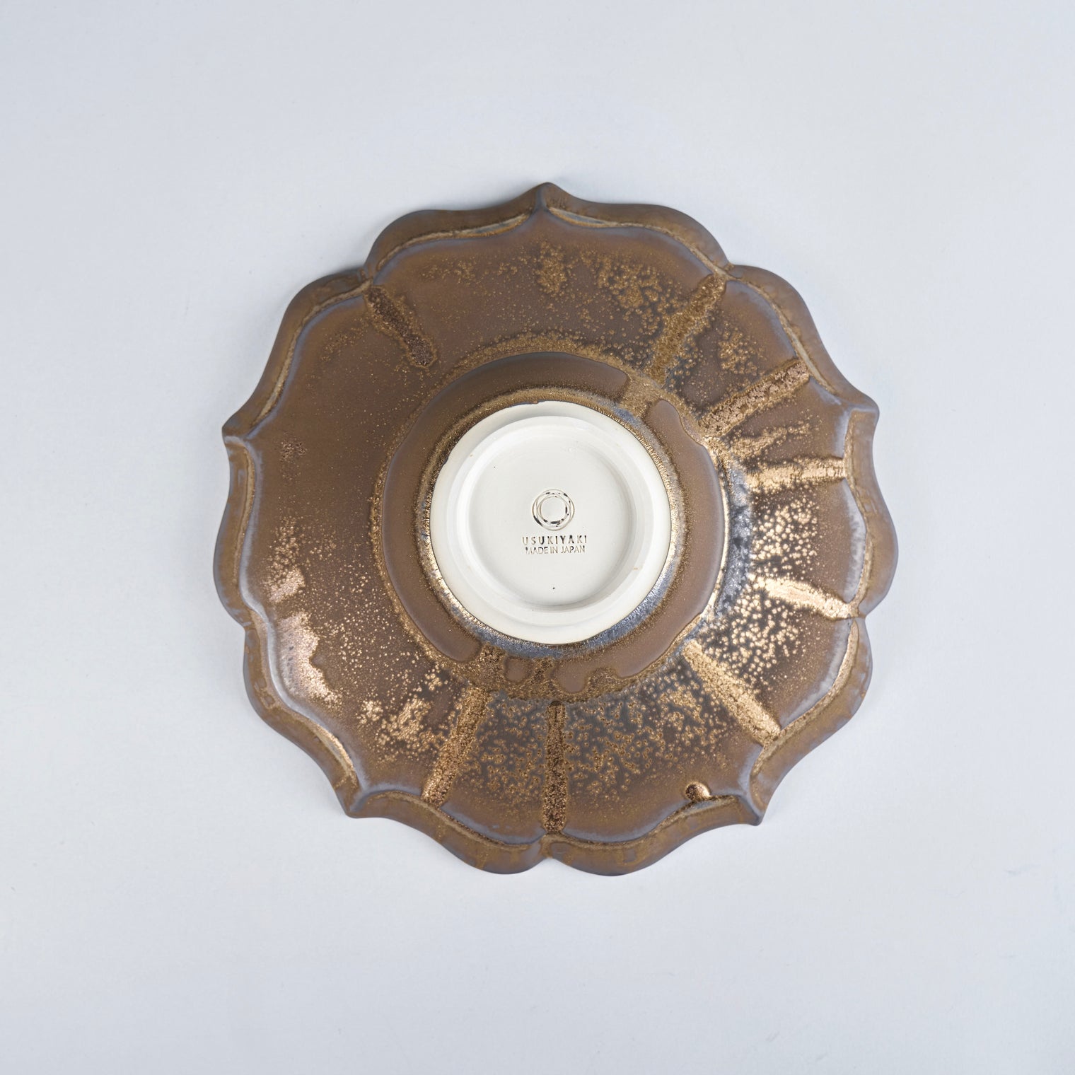 Usukiyaki, Ridge Flower Soup Rim dish