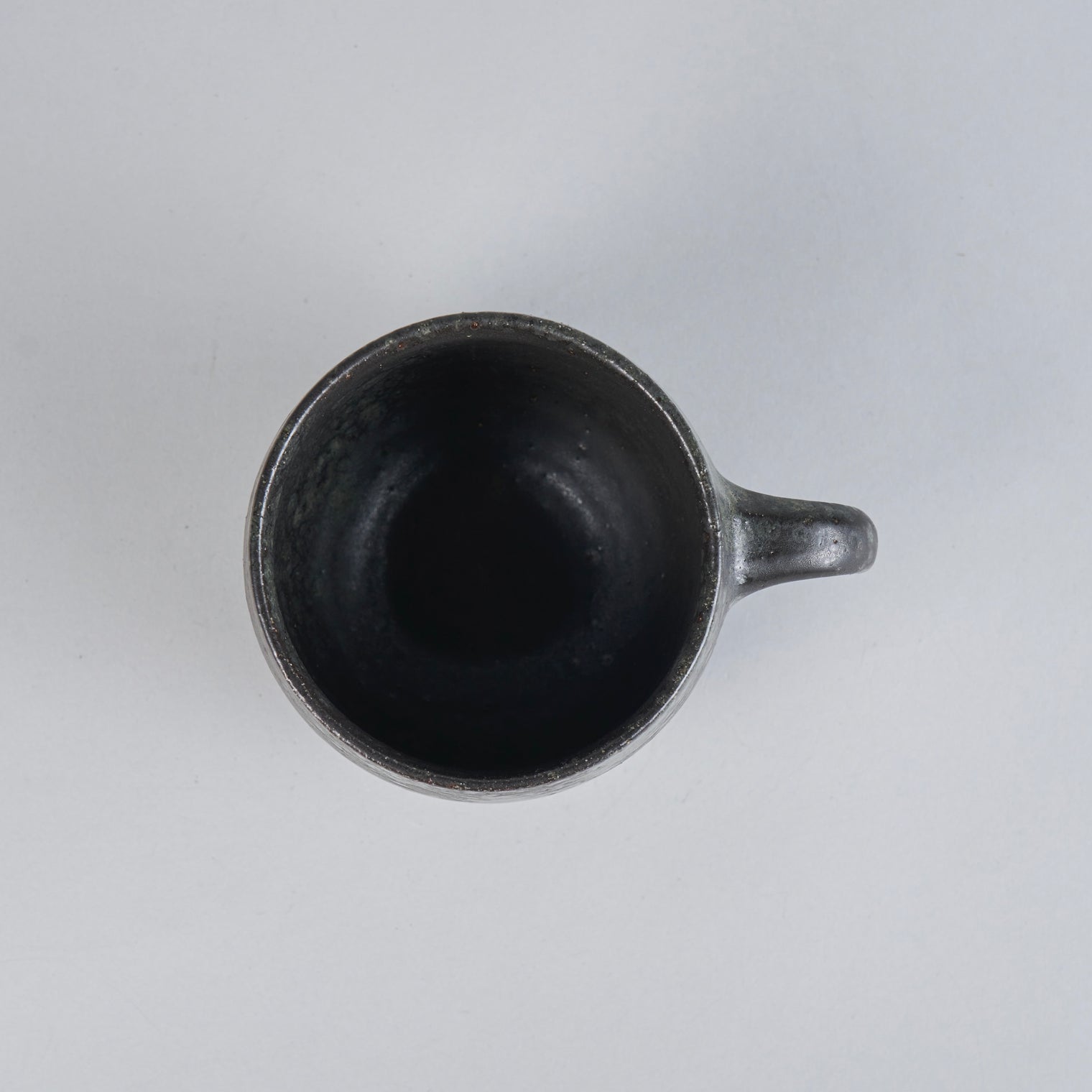 Cup with handle, Manganese, 400ml, Design by Aage Wurtz