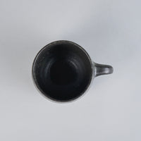 Cup with handle, Manganese, 400ml, Design by Aage Wurtz
