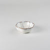 Inku Ribbed Bowl, White, L11 W11 H4cm, Design by Sergio Herman