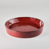 La Mère Deep Plate L Venetian Red, L25 W25 H4.5cm, Design by Marie Michielssen