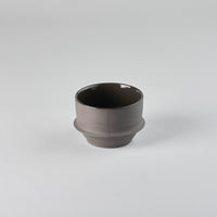 Coffee Cup Slate Dune, 9cm x 9cm x H6cm, Design by Kelly Wearstler