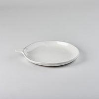La Mère Plate With Handle Off White, L20 W17 H2cm, Design by Marie Michielssen