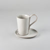 La Mère Saucer Coffee Cup, Off White, Design by Marie Michielssen