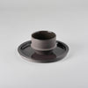 Coffee Cup Slate Dune, 9cm x 9cm x H6cm, Design by Kelly Wearstler