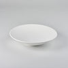 Bisque White Deep Plate, 20cm x H4.5cm, Design by Moriyama