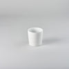 Bisque White Tumbler L, 8cm x 7.5cm, Design by Moriyama