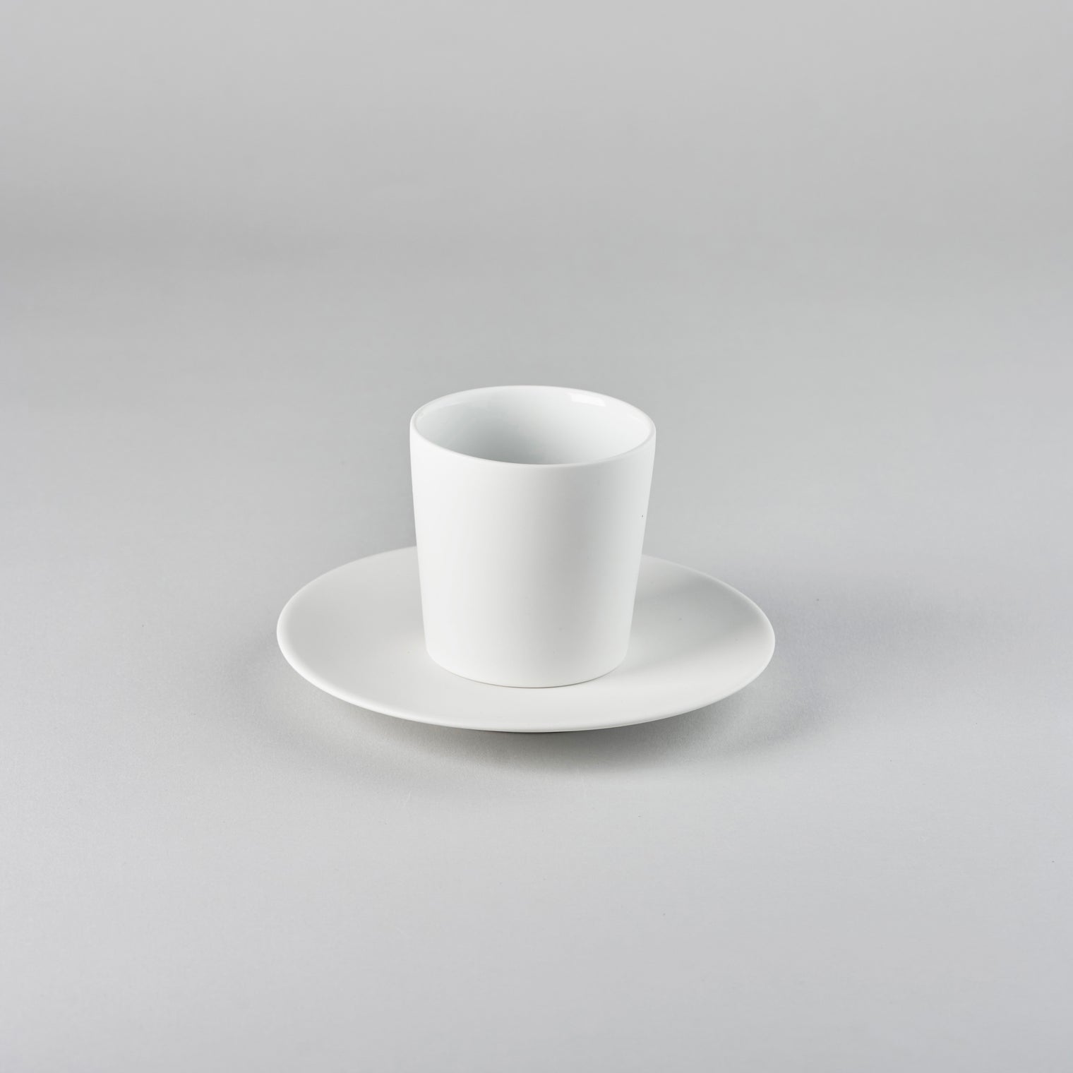 Bisque White Tumbler L, 8cm x 7.5cm, Design by Moriyama