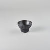 REVOL Pekoe Bowl, Black Smooth Dark Metal, 9.2cm x H6.2cm, 13.5cl