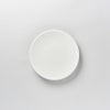 Bisque White Flat Plate, 16cm x H2cm, Design by Moriyama