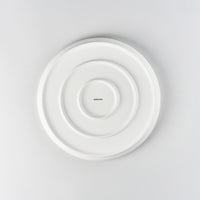 Bisque White Round Tray, 21cm x H2cm, Design by Moriyama