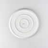 Bisque White Round Tray, 21cm x H2cm, Design by Moriyama