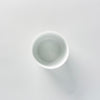 Bisque White Tumbler L, 8cm x 7.5cm, Design by Moriyama