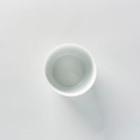Bisque White Tumbler L, 8cm x 7.5cm, Design by Moriyama