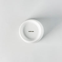 Bisque White Tumbler L, 8cm x 7.5cm, Design by Moriyama