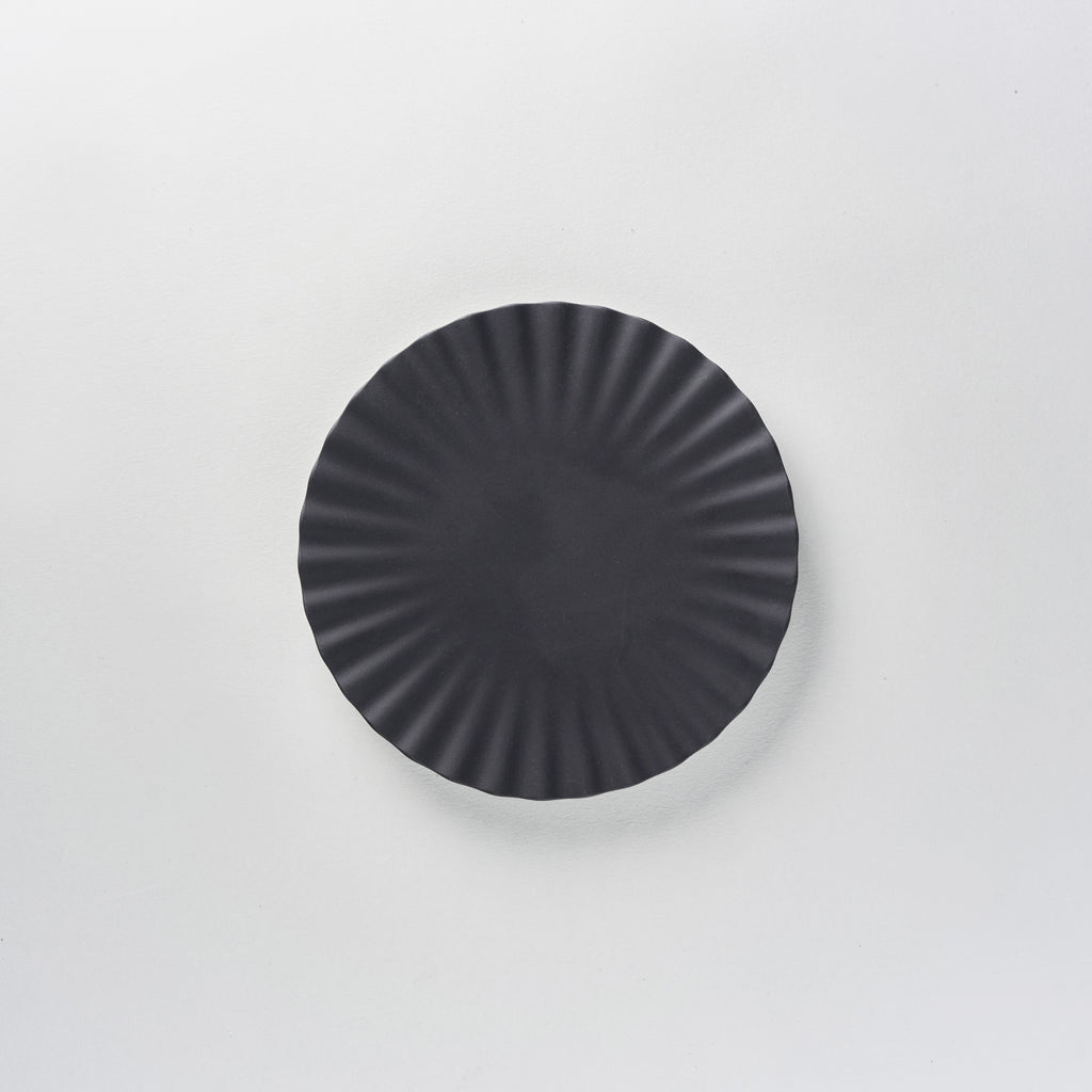 REVOL Pekoe Plate, Black Smooth, 17cm x H2cm