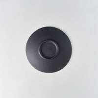 REVOL Pekoe Plate, Black Smooth, 17cm x H2cm