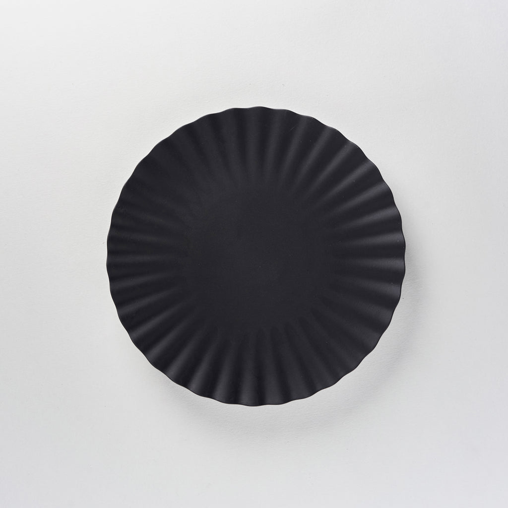 REVOL Pekoe Plate, Black Smooth, 21cm x H2.5cm