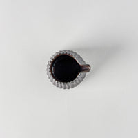 REVOL Pekoe Creamer, Black Smooth Dark Metal, 6.5cm x H7cm, 10cl