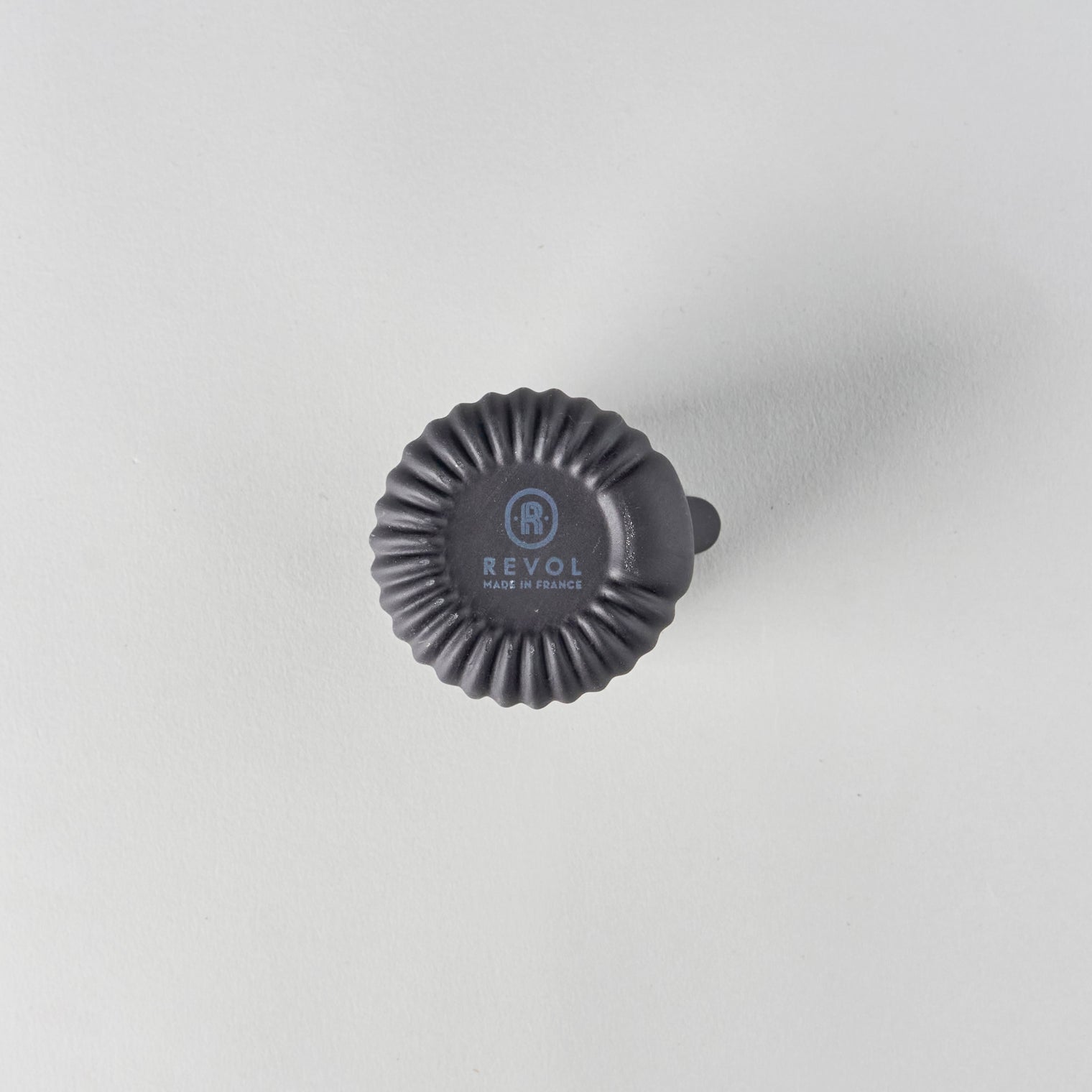 REVOL Pekoe Creamer, Black Smooth Dark Metal, 6.5cm x H7cm, 10cl