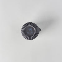 REVOL Pekoe Creamer, Black Smooth Dark Metal, 6.5cm x H7cm, 10cl