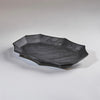 Utsuwa to Design M Deformed Plate, 22cm x 16cm, Black