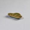 Kouraku Kiln Pine Chopstick Rest, Gold Green, 7cm x 4cm