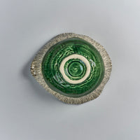 Oribe Tokusa Spout Bowl, 20cm x 18cm x H9cm