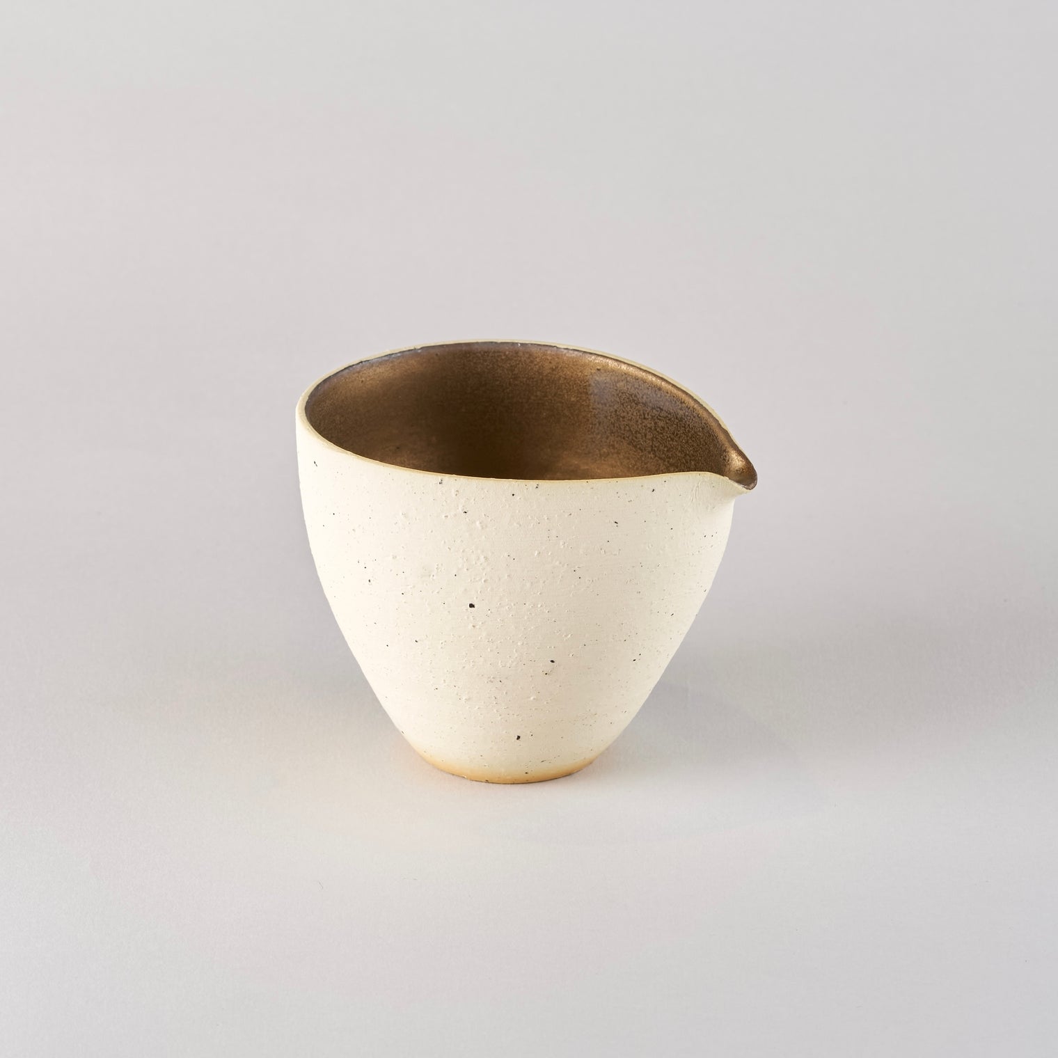 Yakishime Kinsai Shigaraki Pourer, 11.5cm x 9cm x H9cm
