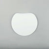 Bisque White Fold Plate L, 21cm x 21cm x H1cm, Moriyama