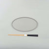 Blend Gray Oval Tray S, 20cm x 11cm, Moriyama