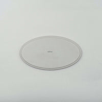 Blend Gray Oval Tray S, 20cm x 11cm, Moriyama