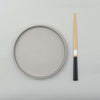 Blend Gray Round Tray, D18cm x H2cm, Moriyama