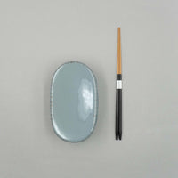 Butter Dish, Smokey Blue, 14.5cm x 8.5cm x 5cm, Design by Anita Le Grelle