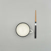 Coffee Cup Off-White/Black VAR A, 20cl, Design by Ann Demeulemeester