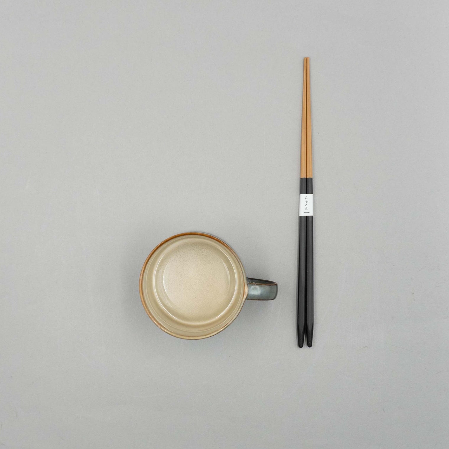 Coffee Cup, Misty Grey/ Smokey Blue, D8cm x H4.8cm, Design by Anita Le Grelle