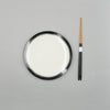 Dessert Plate, 14cm, Dé Off-White/Black VAR 3, Design by Ann Demeulemeester