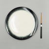 Dinner Plate, 28cm, Dé Off-White/Black VAR 4, Design by Ann Demeulemeester