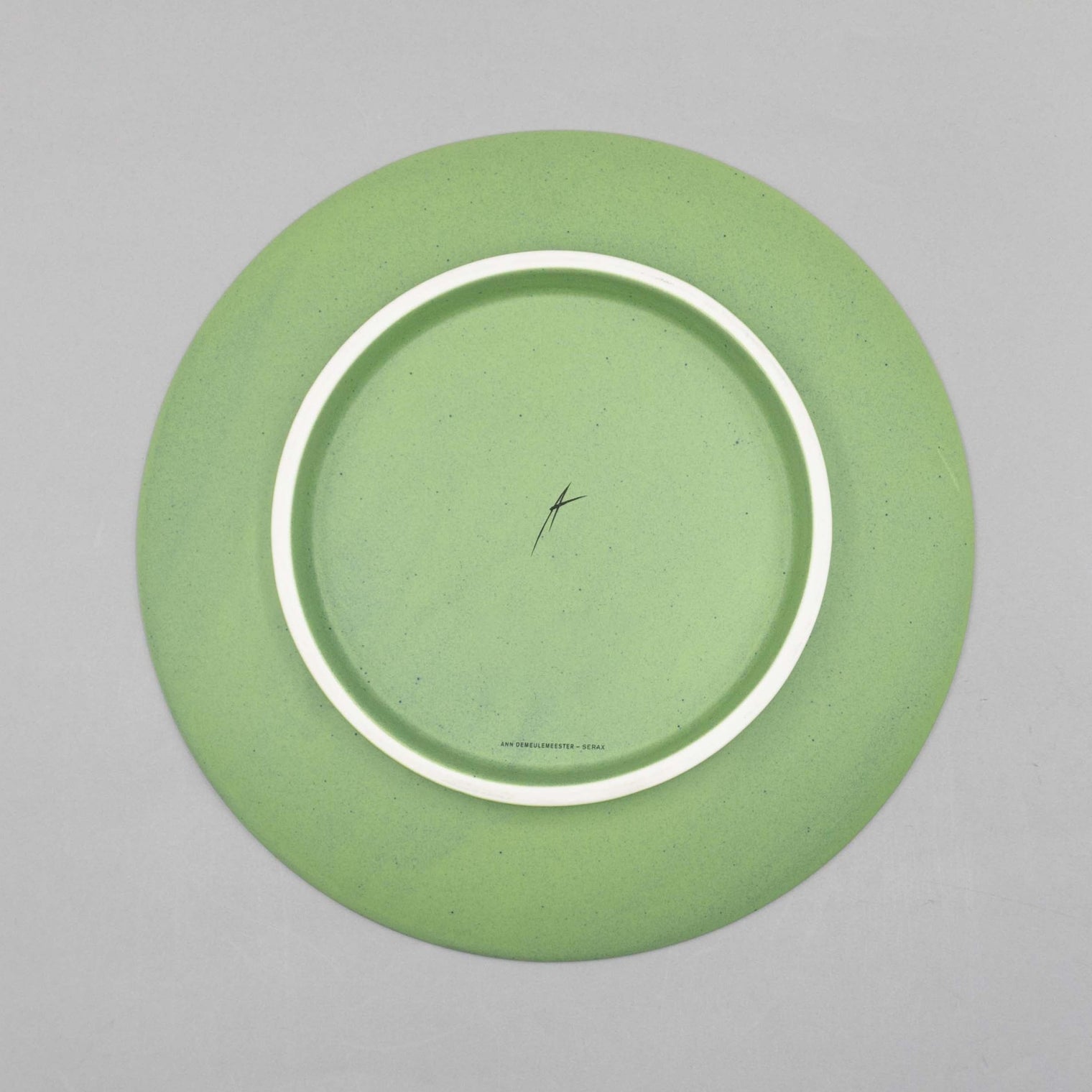 Dinner Plate, RA Green, D28cm x H3cm, Design by Ann Demeulemeester