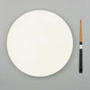 Dinner Plate, RA Off White, D28cm x H3cm, Design by Ann Demeulemeester