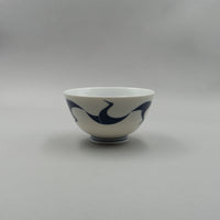 Engi Rice Bowl, Crane, 11cm x H6.3cm