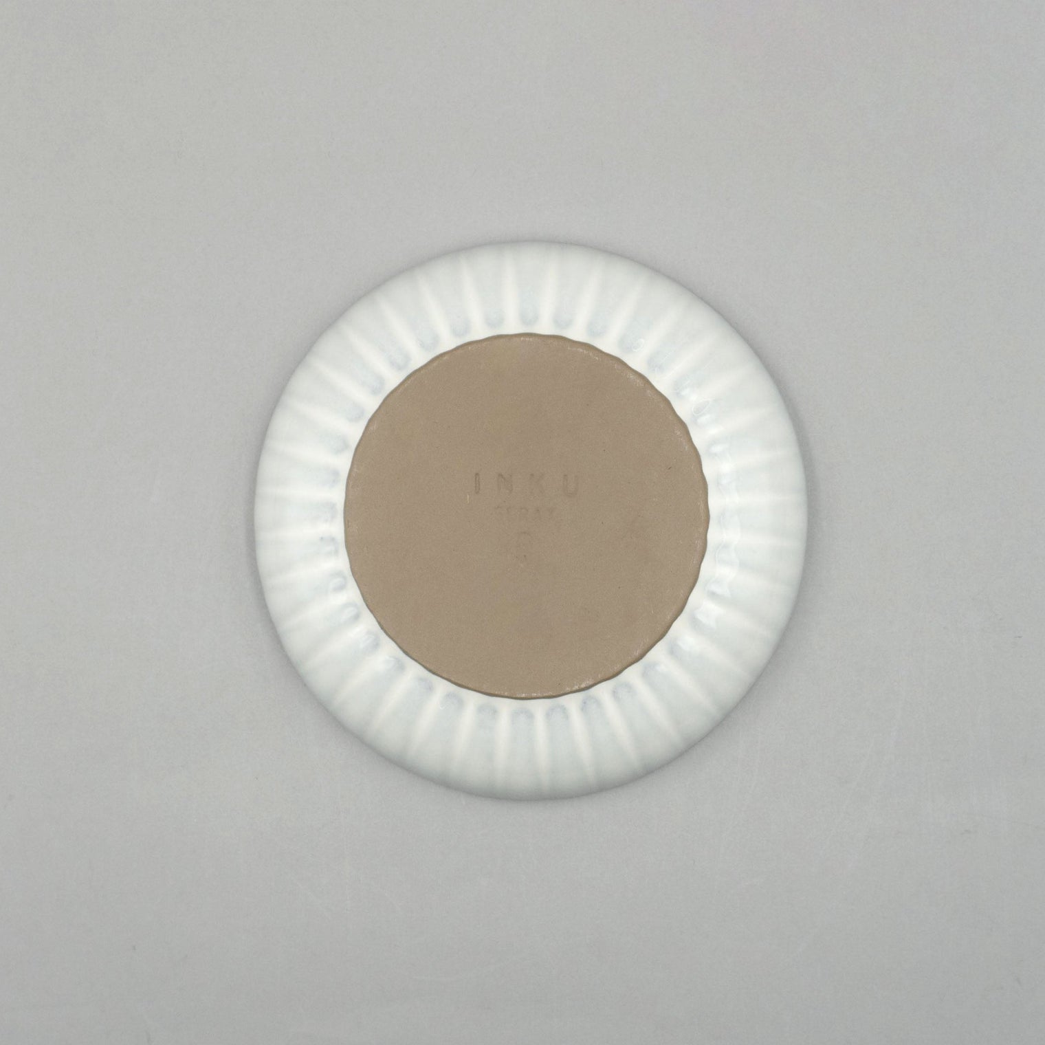 Inku Serving Bowl, White, L19cm x W19cm x H4cm, Design by Sergio Herman