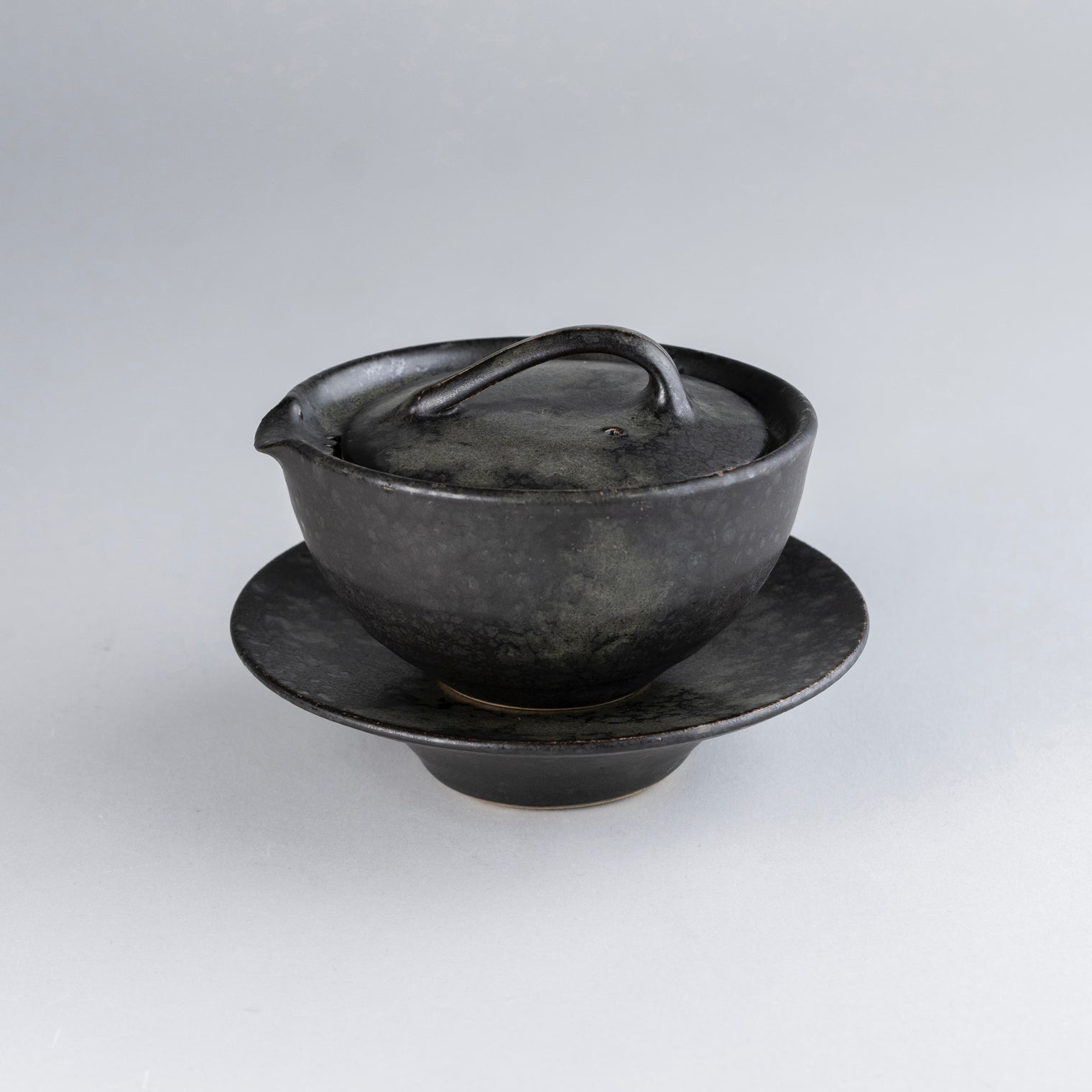 Gaiwan, Manganese, 11cm x 6cm, Design by Aage Wurtz