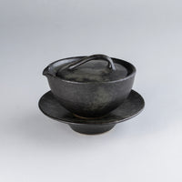 Saucer, Manganese, 4.5cm x 13.5cm, Design by Aage Wurtz